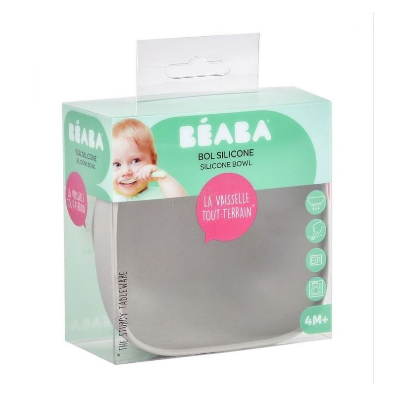 BEABA SILICONE SUCTION BOWL GREY Cijena