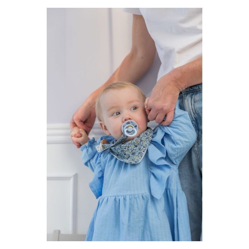 BIBS DUDE CAMOMILE LAWN - BABY BLUE MIX 2 Cijena Akcija