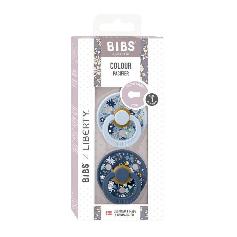 BIBS DUDE CHAMOMILE LAWN - BABY BLUE MIX 1 Cijena Akcija