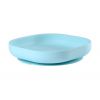 BEABA SILICONE SUCTION PLATE BLUE