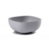 BEABA SILICONE SUCTION BOWL GREY